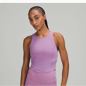 Lululemon Power Thru Tank Top size 4 color Charged Purple
